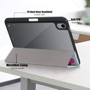 Painted Pattern TPU + Acrylic Horizontal Flip Leather Tablet Case with Three-folding Holder & Sleep / Wake-up Function & Pen Slot For iPad mini 6(Colorful Horse)