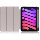 Painted Pattern TPU + Acrylic Horizontal Flip Leather Tablet Case with Three-folding Holder & Sleep / Wake-up Function & Pen Slot For iPad mini 6(Milky Way)