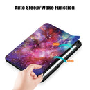 Painted Pattern TPU + Acrylic Horizontal Flip Leather Tablet Case with Three-folding Holder & Sleep / Wake-up Function & Pen Slot For iPad mini 6(Milky Way)