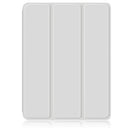 Solid Color TPU + Acrylic Horizontal Flip Leather Tablet Case with Three-folding Holder & Sleep / Wake-up Function & Pen Slot For iPad mini 6(Grey)