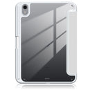 Solid Color TPU + Acrylic Horizontal Flip Leather Tablet Case with Three-folding Holder & Sleep / Wake-up Function & Pen Slot For iPad mini 6(Grey)