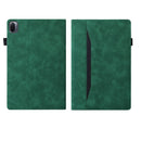 Business Shockproof Horizontal Flip Leather Case with Holder & Card Slots & Photo Frame & Pen Slot For Xiaomi Mi Pad 5 / 5 Pro(Green)