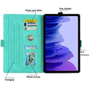 For Xiaomi Pad 5 / Pad 5 Pro Love Butterfly Pattern Horizontal Flip Leather Case with Holder & Sleep / Wake-up Function(Mint Green)