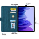 For Xiaomi Pad 5 / Pad 5 Pro Love Butterfly Pattern Horizontal Flip Leather Case with Holder & Sleep / Wake-up Function(Blue)