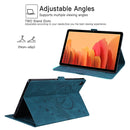 For Xiaomi Pad 5 / Pad 5 Pro Love Butterfly Pattern Horizontal Flip Leather Case with Holder & Sleep / Wake-up Function(Blue)