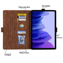 For Xiaomi Pad 5 / Pad 5 Pro Love Butterfly Pattern Horizontal Flip Leather Case with Holder & Sleep / Wake-up Function(Brown)