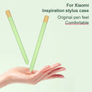 For Xiaomi Inspired Stylus Pen Contrast Color Protective Case(Yellow Green)