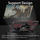 For Xiaomi Mi 11T / 11T Pro Armor Warrior Shockproof PC + TPU Protective Case(Brown)