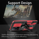 For Xiaomi Mi 11T / 11T Pro Armor Warrior Shockproof PC + TPU Protective Case(Red)