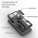 For Xiaomi Mi 11T / 11T Pro Armor Warrior Shockproof PC + TPU Protective Case(Grey)