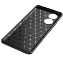 For Huawei nova 9 Carbon Fiber Texture Shockproof TPU Case(Blue)