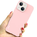 IMAK UC-2 Series Shockproof Full Coverage Soft TPU Case For iPhone 13(Pink)