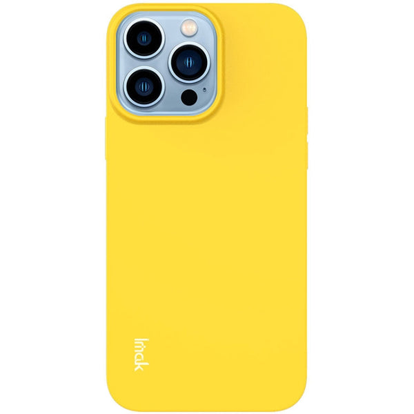IMAK UC-2 Series Shockproof Full Coverage Soft TPU Case For iPhone 13 Pro Max(Yellow)