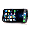 Fashion Buckle Protective Case with Holder & Card Slot & Wallet & Lanyard For iPhone 13(Rose Gold)