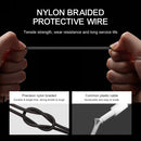 JOYROOM S-1224X2 1.2m 2.4A USB to 8 Pin + USB-C / Type-C + Micro USB Rotatable Magnetic Charging Cable(Black)