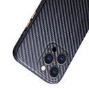 Carbon Fiber Texture Kevlar All-inclusive Shockproof Phone Protective Case For iPhone 13 mini(Deep Space Grey)