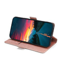 For Google Pixel 5 XL 4G & 5G / Pixel 4a 5G Ultra-thin Voltage Side Buckle PU + TPU Horizontal Flip Leather Case with Holder & Card Slot(Rose Gold)