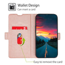 For Google Pixel 5 XL 4G & 5G / Pixel 4a 5G Ultra-thin Voltage Side Buckle PU + TPU Horizontal Flip Leather Case with Holder & Card Slot(Rose Gold)