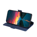 For Xiaomi Mi 11 Ultra Ultra-thin Voltage Side Buckle PU + TPU Horizontal Flip Leather Case with Holder & Card Slot(Blue)