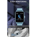 PTone 1.44 inch HD Touch Screen IP67 Waterproof Smart Watch, Support Sleep Monitoring / Heart Rate Monitoring / Blood Pressure Monitoring(Blue)