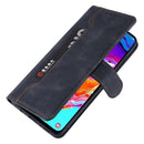 For Samsung Galaxy A70 Reverse Buckle Horizontal Flip PU Leather Case with Holder & Card Slot & Wallet(Black)