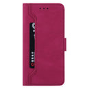 For Samsung Galaxy A70 Reverse Buckle Horizontal Flip PU Leather Case with Holder & Card Slot & Wallet(Wine Red)