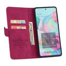For Samsung Galaxy S20 FE Reverse Buckle Horizontal Flip PU Leather Case with Holder & Card Slot & Wallet(Wine Red)