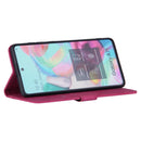 For Samsung Galaxy S20 FE Reverse Buckle Horizontal Flip PU Leather Case with Holder & Card Slot & Wallet(Wine Red)