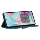 For Samsung Galaxy S20 FE Reverse Buckle Horizontal Flip PU Leather Case with Holder & Card Slot & Wallet(Lake Blue)
