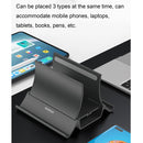 MOMAX KH7E Laptop Desktop Storage Bracket Holder(Grey)