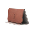 OJD-82 Multifunctional Foldable Wireless Charger Mouse Pad(Brown)