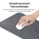 OJD-82 Multifunctional Foldable Wireless Charger Mouse Pad(Brown)