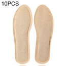 10 PCS 013 Self-heating Insoles Disposable Warm Shoe Paste Pads For Women(Skin Color)
