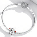 S925 Sterling Silver Cute Cat Beads DIY Bracelet Necklace Accessories