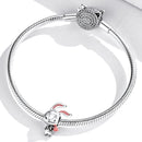 S925 Sterling Silver Vitality Bunny Beads DIY Bracelet Necklace Accessories