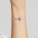 S925 Sterling Silver Vitality Bunny Beads DIY Bracelet Necklace Accessories
