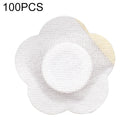 100 PCS 043 Plum Blossom-shaped Breathable Non-woven Fabric Adhesive Wound Dressing Pad, Size:6 x 6 x 2cm(White)