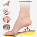 2 PCS 086 086 PU Silicone Sweat-absorbent Breathable Shock-absorbing Sports Full Shoe Pads Cuttable Increase Insole, Size:43-44(Yellow Bottom Gray Surface)