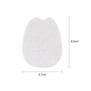 10 PCS 090 Thin Felt Forefoot Pad Anti-wear Shoe Sticker Pads(White)