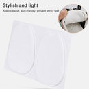 10 PCS 090 Thin Felt Forefoot Pad Anti-wear Shoe Sticker Pads(White)