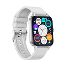 MX7 1.69 inch IPS Touch Screen IP68 Waterproof Smart Watch, Support Sleep Monitoring / Heart Rate Monitoring / Bluetooth Call / Body Temperature Monitoring(Silver)