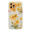 Shockproof TPU Pattern Protective Case For iPhone 11(Wild Chrysanthemum)