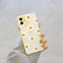 Shockproof TPU Pattern Protective Case For iPhone 11 (Daisy)