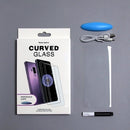 For vivo X70 Pro+ UV Liquid Curved Full Glue Tempered Glass Film