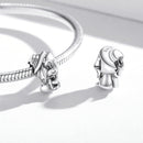 S925 Sterling Silver Shih Tzu Beads DIY Bracelet Necklace Accessories