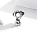 S925 Sterling Silver Duck Beads DIY Bracelet Necklace Accessories