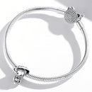 S925 Sterling Silver Duck Beads DIY Bracelet Necklace Accessories