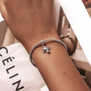 S925 Sterling Silver Cute Dog Pendant DIY Bracelet Necklace Accessories