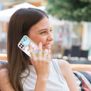 For Samsung Galaxy A22 4G EU Version / M32 Electroplating Marble Pattern IMD TPU Shockproof Case with Ring Holder(Green 004)