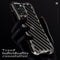 R-JUST RJ-50 Hollow Breathable Armor Metal Shockproof Protective Case For iPhone 13 mini(Deep Space Grey)